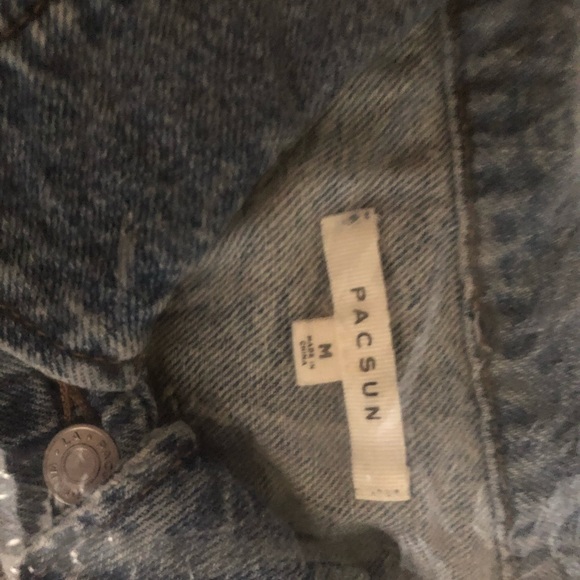 Jean Jacket Medium Wash Size Medium PacSun - Picture 6 of 7